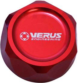 Verus Engineering Subaru Oil Cap EJ and FA20 Equipped Subarus - FHS Red