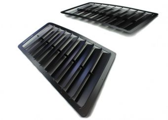 TRACKSPEC T1 HOOD LOUVER KIT (BLACK) - 13+ FR-S/BRZ/86