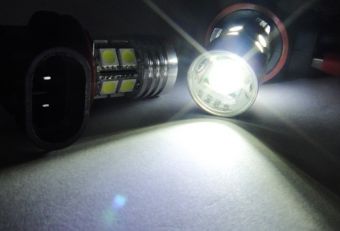 White CREE LED Fog Light Bulbs - 2013+ BRZ
