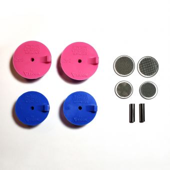 Silicon Purge Plugs , Tig Aesthetics by Ticon Header kit 1.5â€³- 1.88â€³