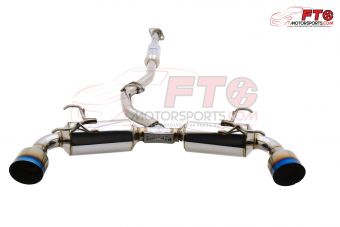 INVIDIA N2 CAT BACK EXHAUST W/ TITANIUM TIPS - 2013+ FR-S / BRZ / 86