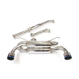 Invidia Gemini (R400) Dual Tip Exhaust Titanium Tips - 2013+ FR-S / BRZ / 86