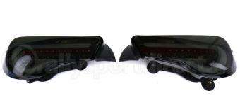 OLM VL Style Sequential Tail Lights Black / Smoke / Gold - 2013+ FR-S / BRZ