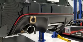 STI ts JDM Style Rear Bumper Pinstripe - 13+ FRS/BRZ/86 - SF13BRZSTIRB