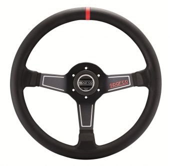SPARCO L575 MONZA LEATHER STEERING WHEEL - UNIVERSAL