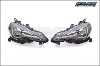 SPECD SEQUENTIAL MATTE BLACK PROJECTOR HEADLIGHTS - 2013+ FR-S