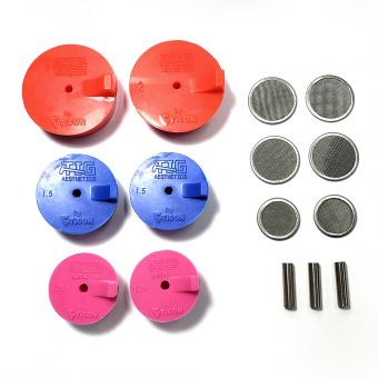 Silicon Purge Plugs, TIG Aesthetics by Ticon Turbo Manifold Kit 1.25â€³- 2â€³
