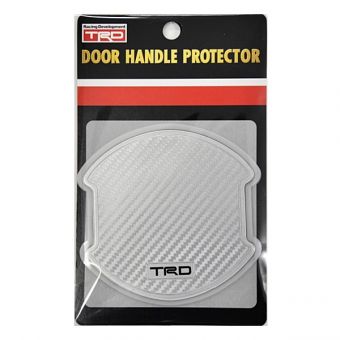 TRD SILVER CARBON FIBER DOOR HANDLE PROTECTOR SILVER 2013+ FR-S / BRZ / 86