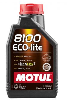 Motul 8100 Eco-Lite Motor Oil 