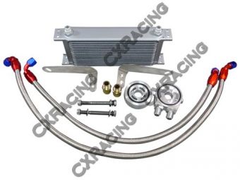CXRacing External Oil Cooler Kit For Scion FR-S / Subaru BRZ FA20 Boxster Engine