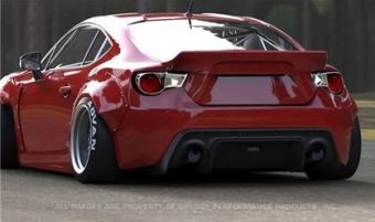 GReddy Rocket Bunny V1 Aero Optional Ver 2 Rear "Duck Tail" Wing (only) -not compatible with GT-Wing