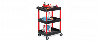 Griots Garage Rolling Garage Cart w/Outlets