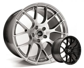 Enkei RAIJIN Wheels 18x8.5 /18x9.5 +45mm (Black) - 2013+ FR-S / BRZ  