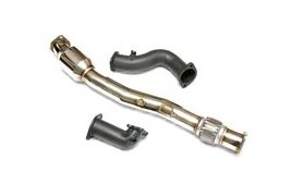 AVO 13+ Subaru BRZ / Scion FR-S 3in Stainless Steel Front Pipe Assy w/ Cat(Turbo Setup/ w/ Cat)