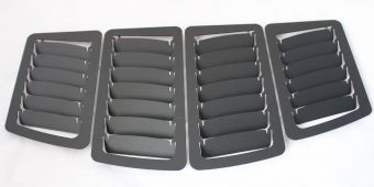 Verus SLANTED HOOD LOUVER (VENTS) KIT - 2013+ FR-S / BRZ
