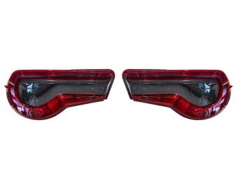 StickerFab Special Edition Dark Smoke Galaxy Tail Light Overlays - 2017-2021 Toyota 86 / Subaru BRZ