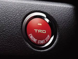 TRD Push to Start Button without Status Light - 2013 FR-S