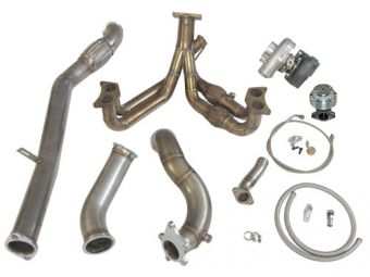 CXRacing Ball Bearing Turbo Kit Manifold Downpipe For Scion FR-S Subaru BRZ FA20 NA-T