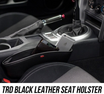 TRD Black Leather Seat Holster - Universal