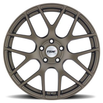 TSW NURBURGRING WHEELS 18X8 +45MM (MATTE BRONZE) 2013+ FR-S / BRZ / 86 / 2014+ Forester