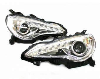 Winjet JDM Headlights (Chrome) - 2013+ FR-S / BRZ