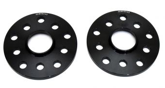 FT86MS Hub Centric Wheel Slip-on Spacers V2 10mm 5x100 or 5x114.3 PAIR - BLK - 13+ FR-S/BRZ/86