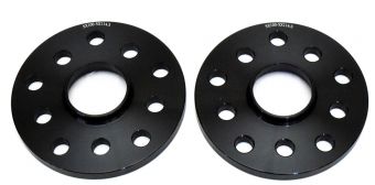 FT86MS Hub Centric Wheel Slip-on Spacers V2 12mm 5x100 or 5x114.3 PAIR - BLK - 13+ FR-S/BRZ/86