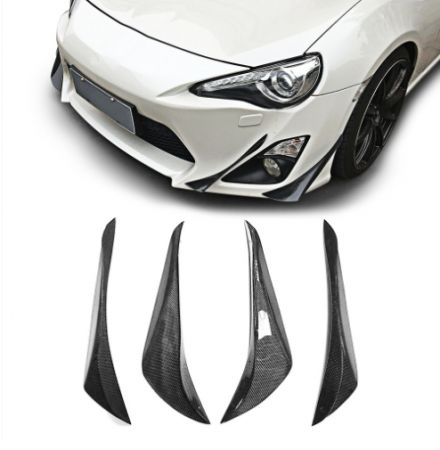 Ikon Motorsports Fits 12 17 Subaru Brz Scion Frs Gt86 Front Bumper Canard 4pcs Kits Cf Ikon Motorsports Fits 12 17 Subaru Brz Scion Frs Gt86 Front Bumper Canard 4pcs Kits Cf